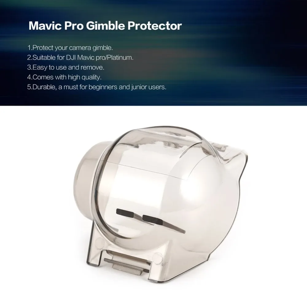 

Gimbal Camera Protective Cover Lens Cap for DJI MAVIC PRO/ Platinum Gimbal Lock Guard for DJI MAVIC PRO Drone accessories