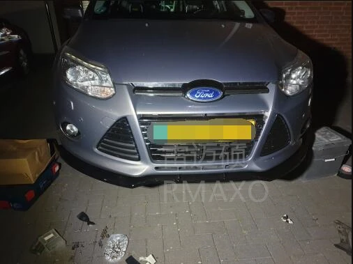 Для FORD Focus тела комплект спойлер 2012-2014 для 3 шт. ABS задняя губа задний переднего