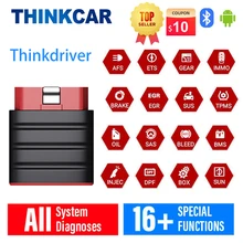 ThinkCar Thinkdriver Универсальный считыватель кодов OBD2 Bluetooth диагностический OBD 2 сканер автомобильный pk Thinkdiag ap200 ap200m LANUCH