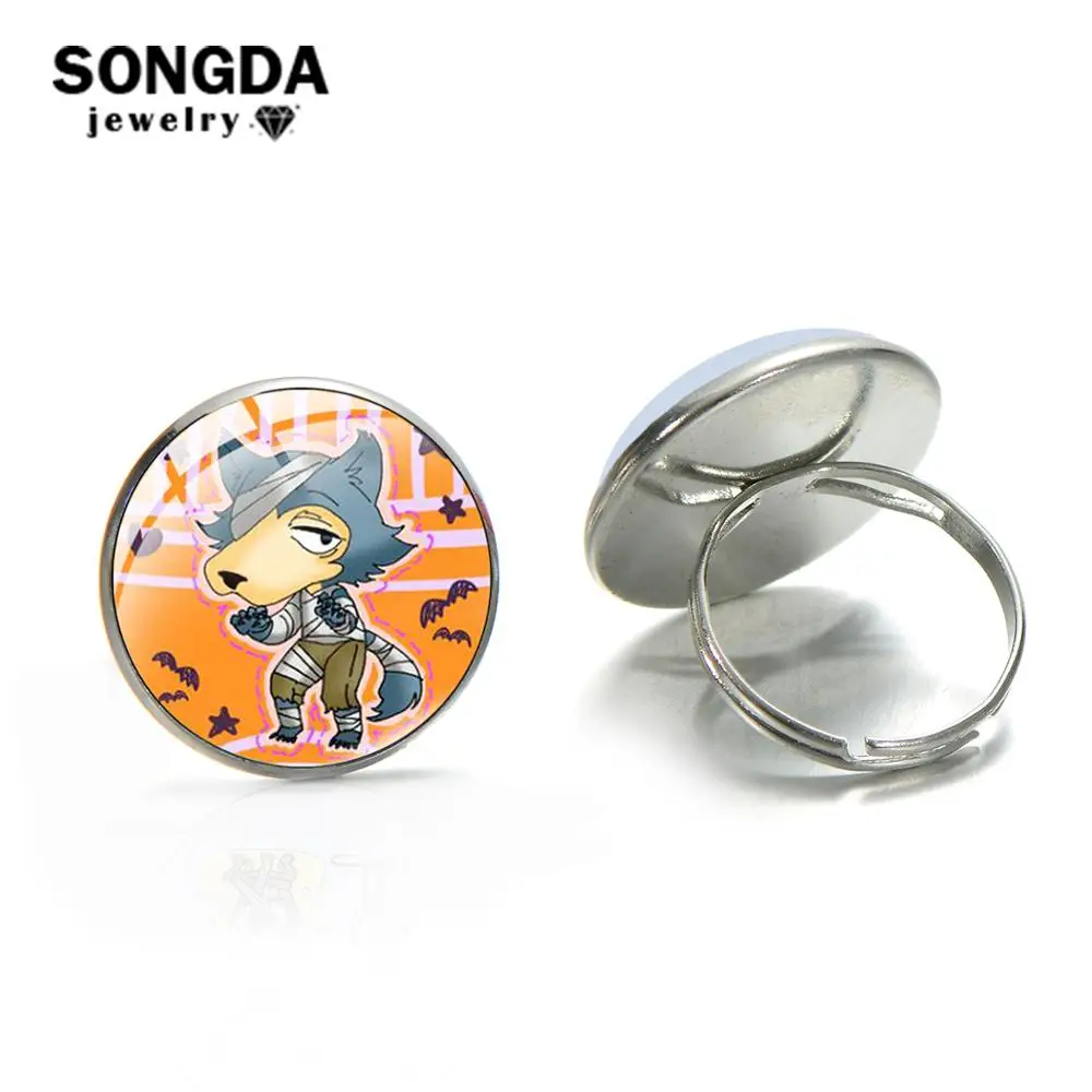 SONGDA 2020 Новые Аниме BEASTARS Косплэй кольцо Legosi милые фигурки животных из