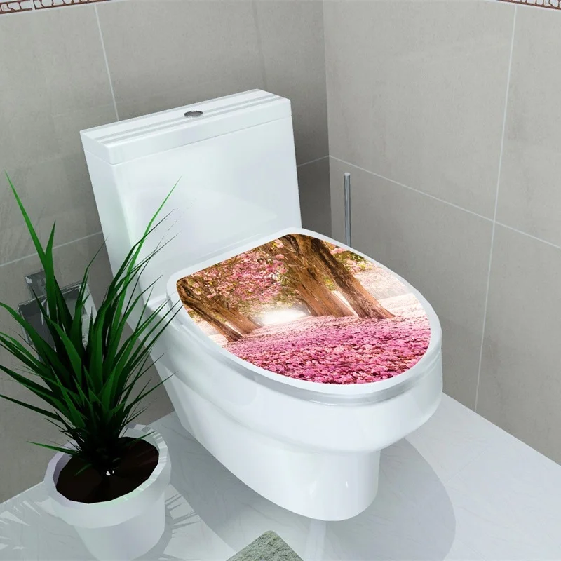 1 шт. водонепроницаемые наклейки на унитаз | Дом и сад