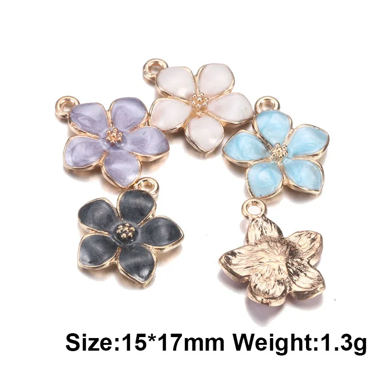 Подвеска из сплава в виде цветка персика 20 шт./лот | Украшения и аксессуары