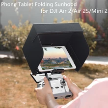 Phone Tablet Folding Sunhood for DJI Mavic 3/Air 2/Air 2S/Mini 2 Remote Control Hood Tablet Holder Drone RC Accessories