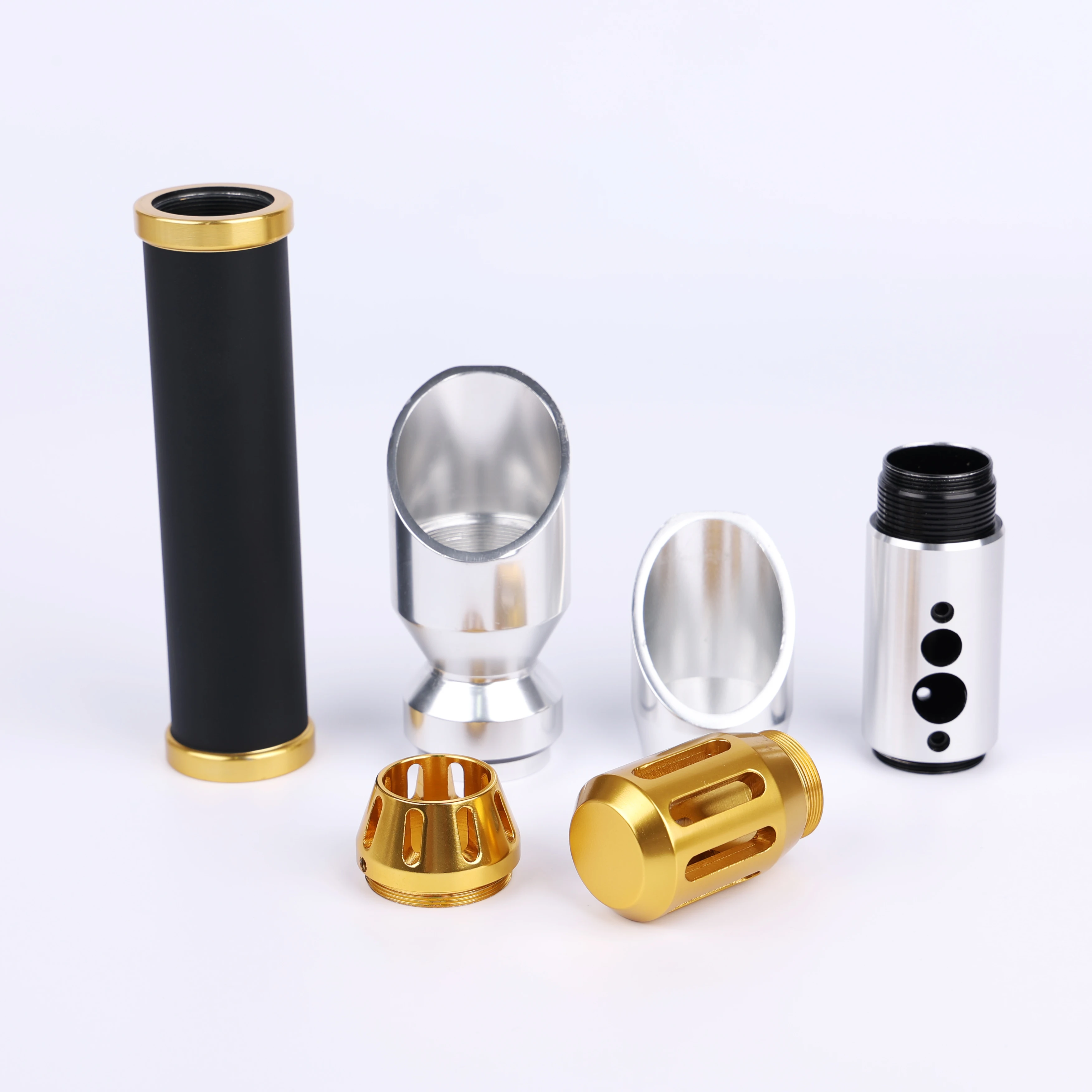 SaberFeast-piezas de sable de luz para espada l&aacute;ser, accesorio vac&iacute;o de Metal, manualidades, juguetes personalizados para ni&ntilde;os, Cosplay de Halloween, x-lotus-1