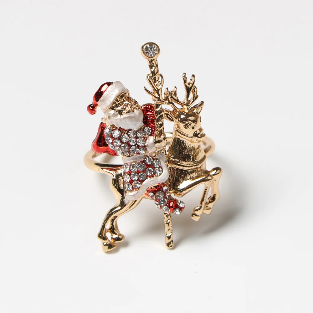 6 шт. кольцо для салфеток в форме снеговика | Дом и сад