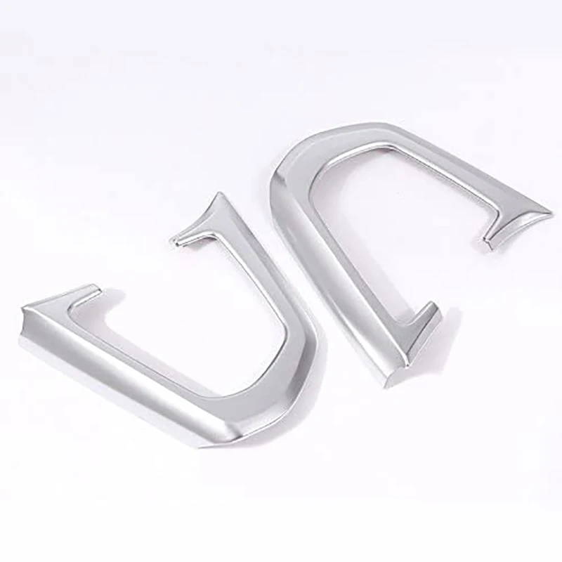 Автомобиль Хром Интерьер рулевое колесо с отделкой пуговицами Панель