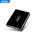 Твердотельный накопитель KESU SSD 512 ГБ, 1 ТБ, 2,5 дюйма, SATA III, внутренний SSD 128 ГБ, 256 ГБ, жесткий диск для настольного ПК, ноутбука, металлический чехол