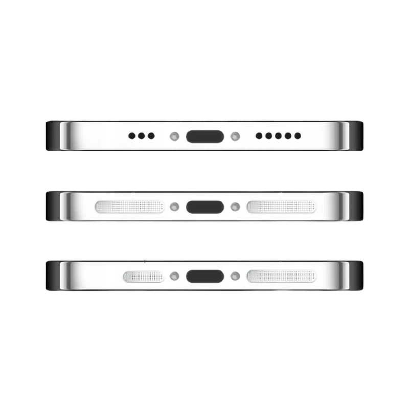 8 шт. пылезащитные металлические наклейки для IPhone 12 Pro Max | Мобильные телефоны и