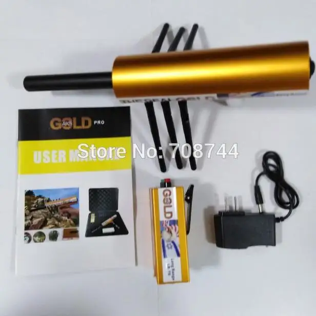 AKS 6 Antenna Новое поступление MD-3030 портативный подземный металлоискатель MD3030 Охотник за сокровищами золотоискатель искатель ЖК-дисплей водонепроницаемый - Цвет: AKS 6 Antenna