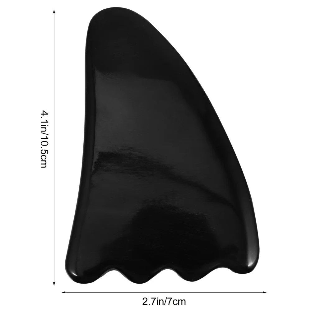 

Practical Massaging Board Handheld Ox Horn Scraping Plate Scraping Massager
