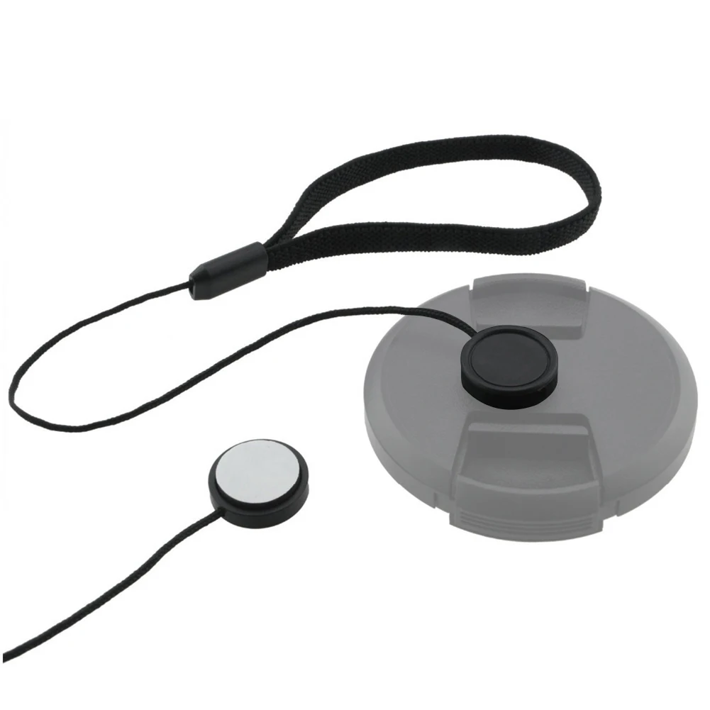 

Universal DSLR Lens Cover Cap Holder Keeper Anti-lost String Leash Strap Cord String Leash Rope Camera Equipment And Accessories