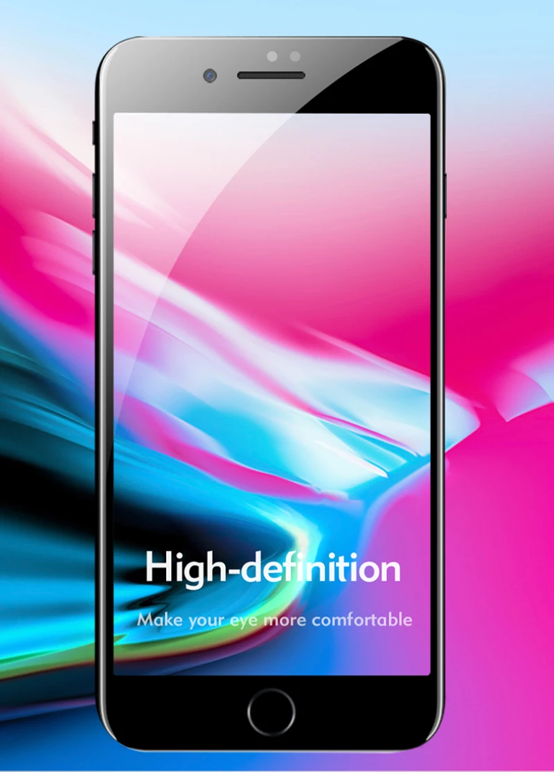 Benks 3D изогнутое 9H AGC HD закаленное стекло Полный экран протектор для iPhone 8 7 7 plus мобильный сотовый экран крышка защитная пленка