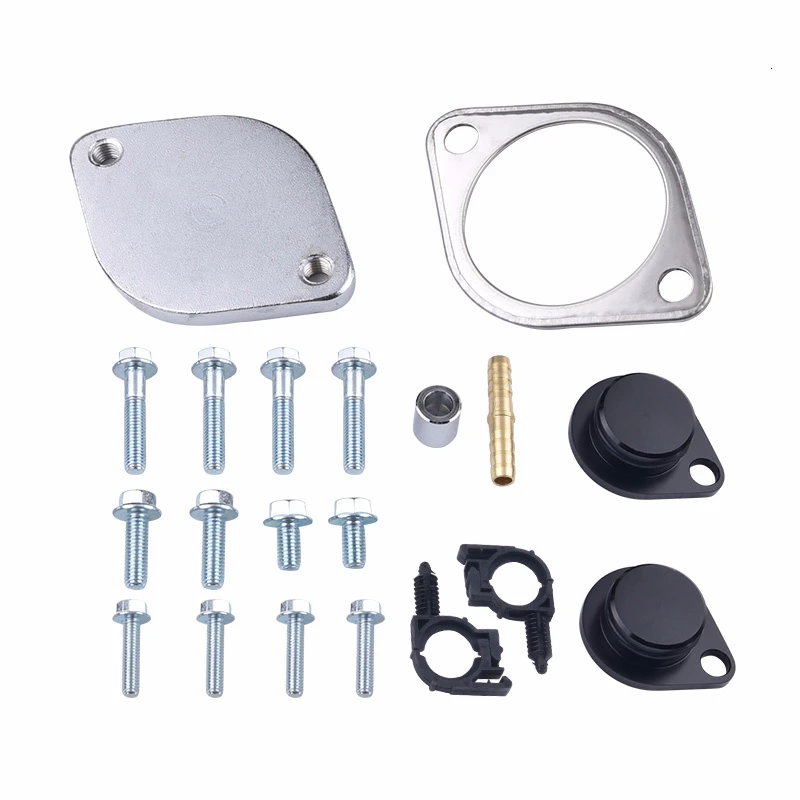 SPEEDWOW удаление EGR Набор для Ford Powerstroke 2008-2010 6.4L W/высокая подача впускного локоть