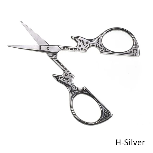 H-Silver 25 стилей, из нержавеющей стали портной ножницы вышивки крестиком вышивка Шитье ножницы для дома ручной работы Обрезка инструмент Аксессуары для шитья - Цвет: H-Silver