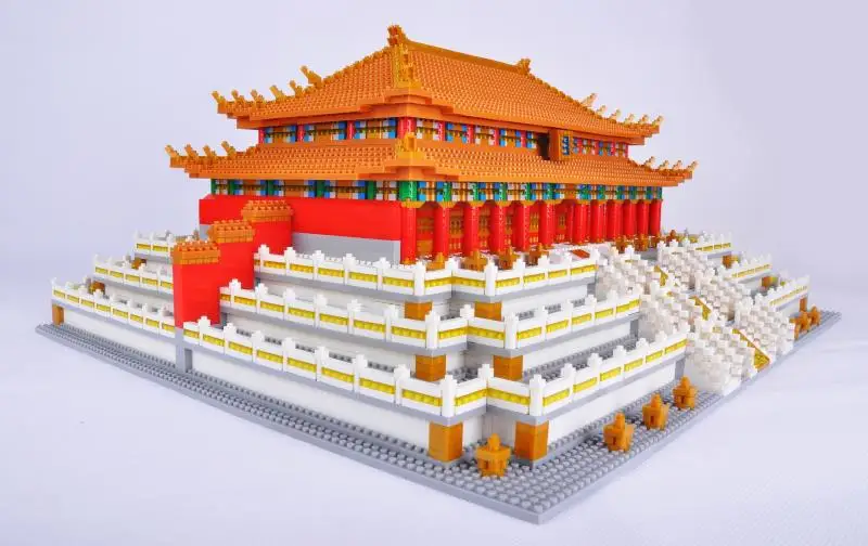 

CBAssembled Building Blocks Chinese Ancient Architecture Series Palace Toy Modle