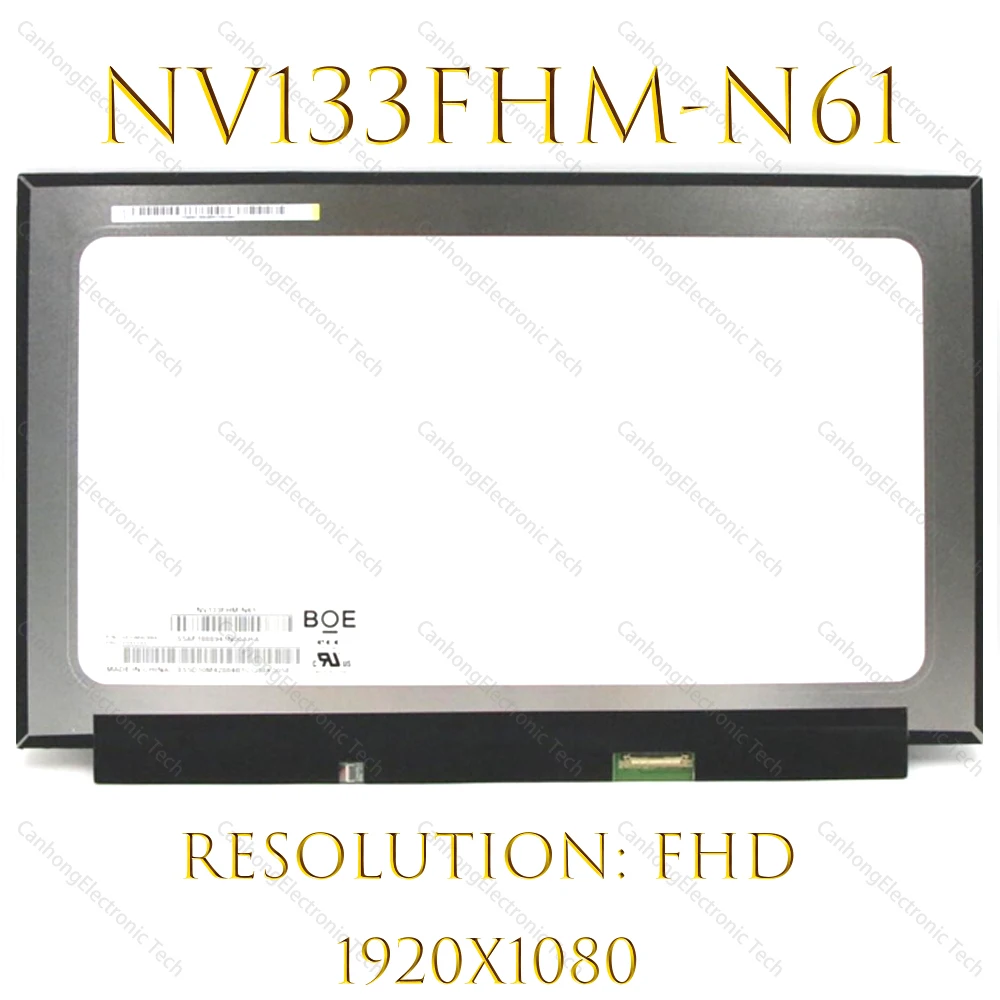 

13.3 Slim 30pins LP133WF4 SPB1 NV133FHM-N61 M133NWF4 R0 LQ133M1JW15-E For 710S-13ISK V730-13 320S-13IKB 720S-13ARR Laptop Screen