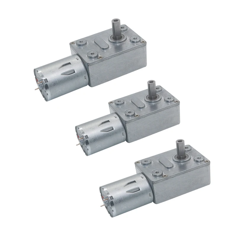 Редукторный двигатель 24 В постоянного тока высокий крутящий момент турбо JGY-370