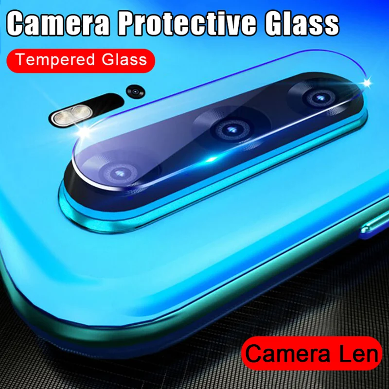 

9D Glass Screen Protector Full Cover For Huawei Y7 Y6 Pro Prime 2018 2019 Screen Film Back Camera Lens Glass Screen Protector