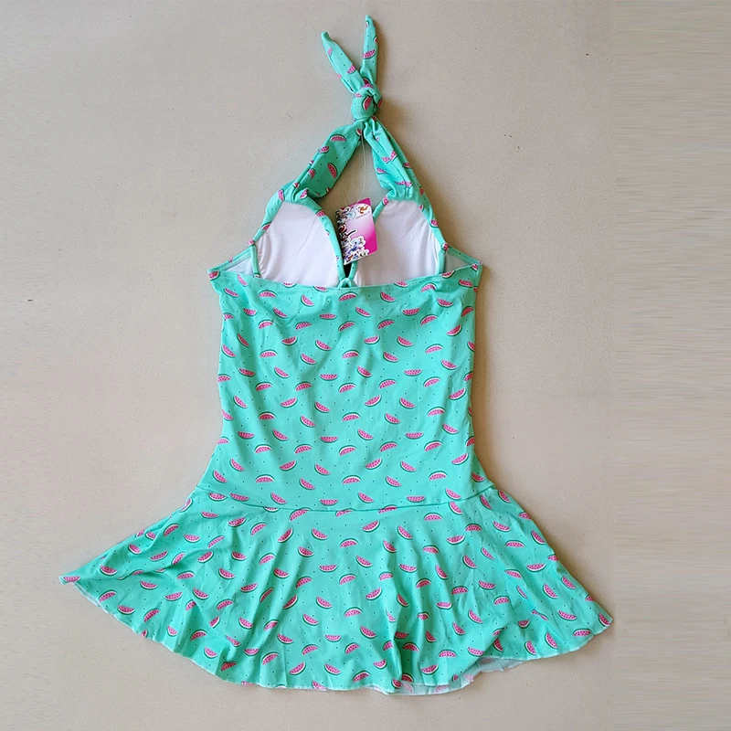 2021 женский купальник с принтом арбуза большие размеры Купальники пуш-ап на