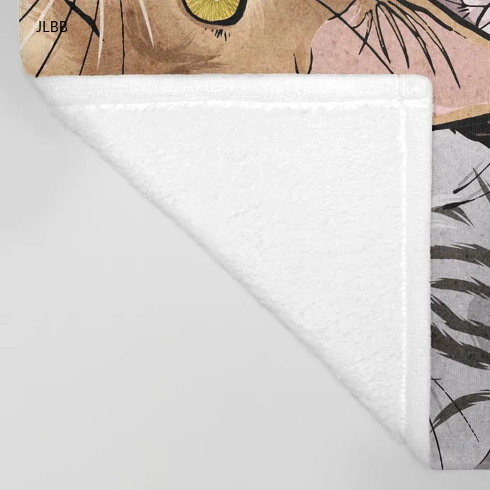 ?? 猫漫画のソファのためにスローかわいい子供デザインロット猫毛布クリスマスの装飾ホームカスタム毛布