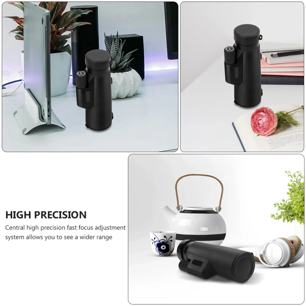

10x42 Zoom Monocular Adjustable Night Vision Outdoor Monocular Telescope