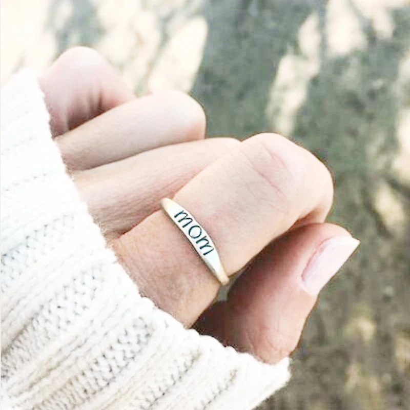 Изысканный подарок на день матери украшение для мамы семейное кольцо