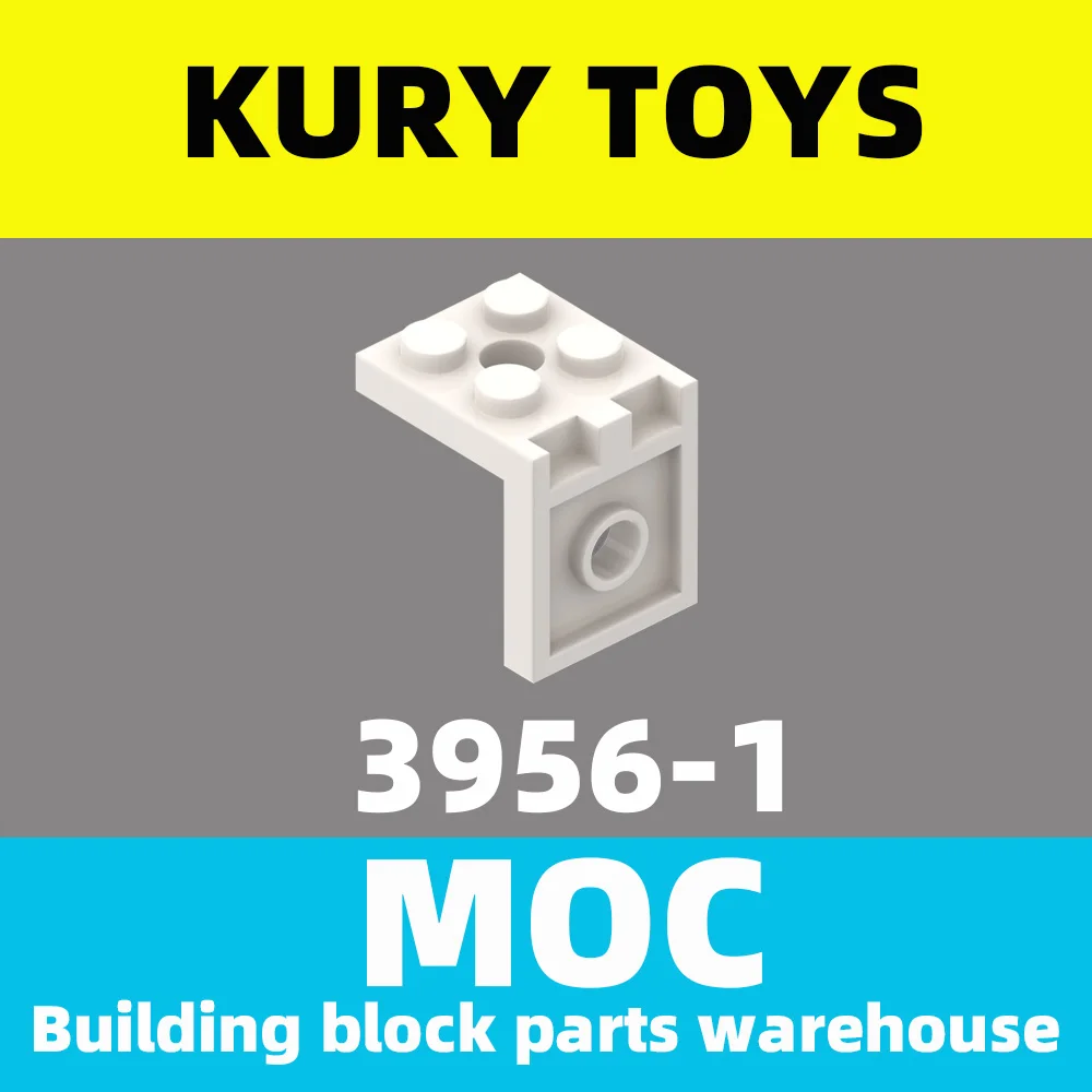 Kury-Juguetes DIY MOC para 3956 piezas de bloques que para soporte 2x2-2x2 con 2 agujeros para placa modificada-0