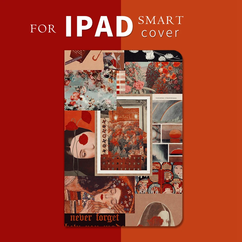 Флип чехол в стиле ретро для iPad Air Air2 Pro 9 7 10 5 11 2 12 2019 2020 Mini 23 4 планшета ipad 6 го