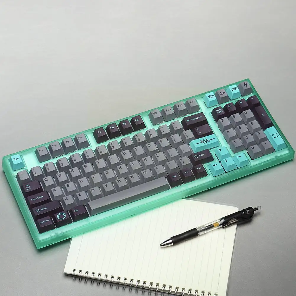 

Электрические колпачки клавиш GMK для CHERRY Profile PBT, колпачки для сублимационных клавиш для MX Switch механического типа клавиатуры B2M9