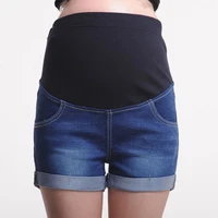 summer maternity short pregnant denim jean mommy clothing pregnancy jeans maternity clothes