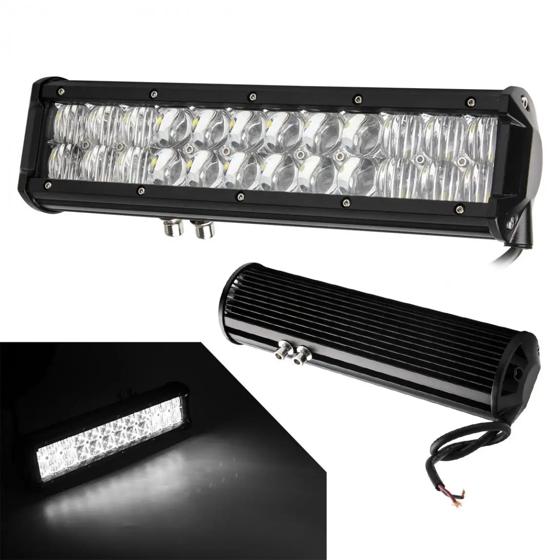 120W/240W 12/23 дюймов Светодиодные Автомобильные рабочий светильник бар 5D авто