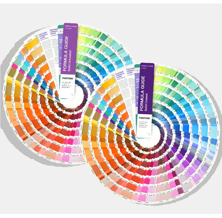 2 книги с/у пантоновая направляющая по цвету GP1601A формуле набор с твердым