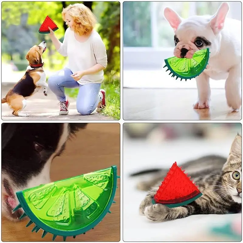 2 шт. жевательные игрушки для домашних животных в форме арбуза и лимона | Дом сад