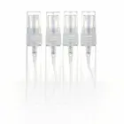 Флакон для духов с распылителем, портативный прозрачный флакон для духов с распылителем, 50 шт.лот, 2 мл, 3 мл, 5 мл, 10 мл