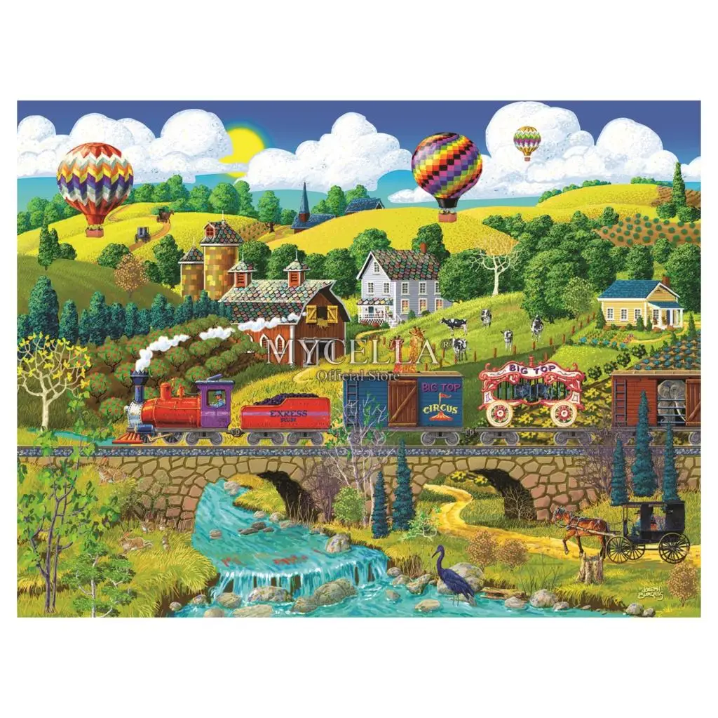 Набор для алмазной вышивки сделай сам картина с воздушными шарами из