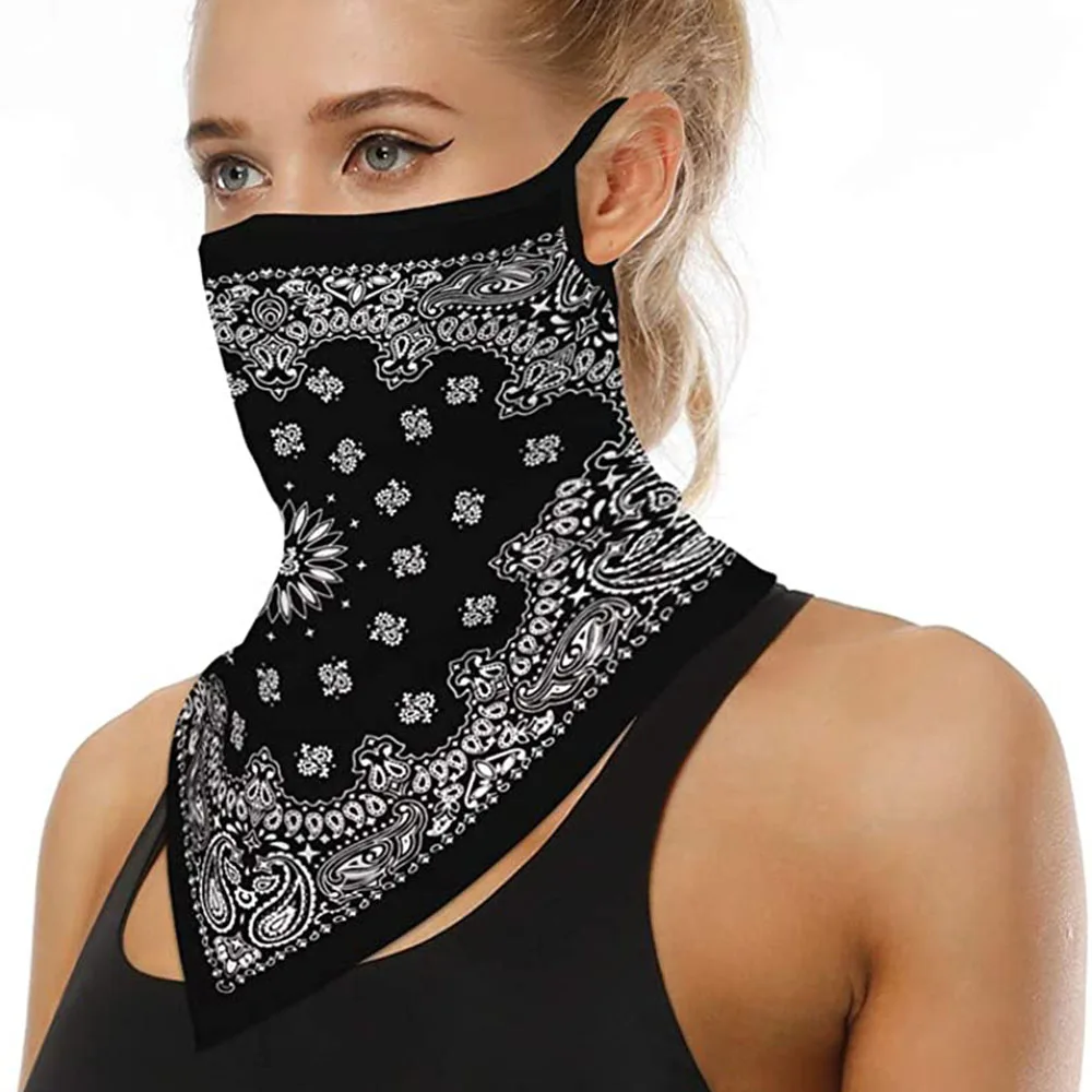 3 шт. бандана маска для лица Балаклава ушей шарф мужчин женщин шейные гетры защиты