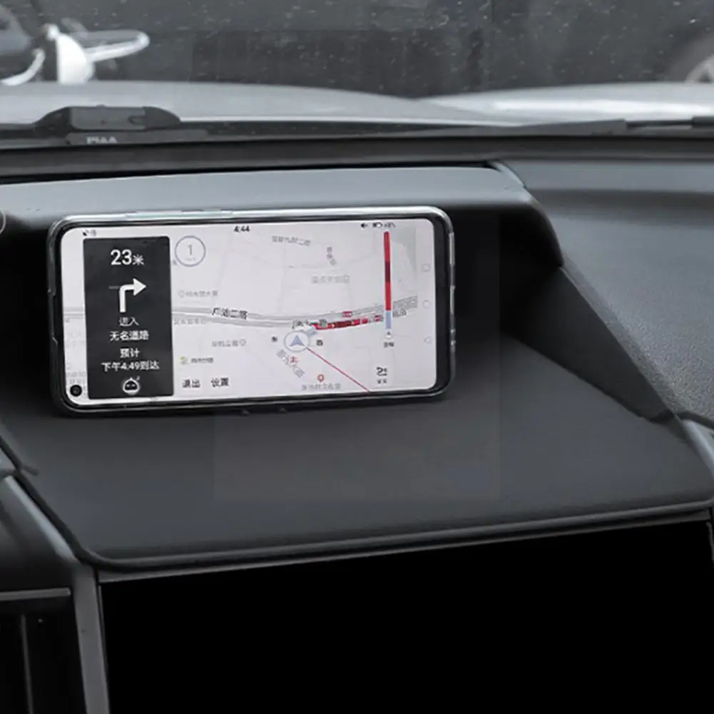 Silicone Car Anti-slip Phone Holder Pads Non-slip Dashboard Mats For Subaru Forester 2019 2020 2021, Xv 2018 2019 2020 2021 M8k2