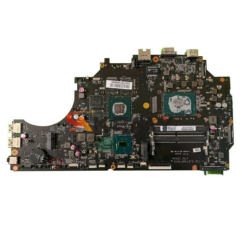 Günstig DANL9MB18F0 Laptop Motherboard For ThundeRobot 911M Original Mainboard I7-6700HQ GTX965M-4GB