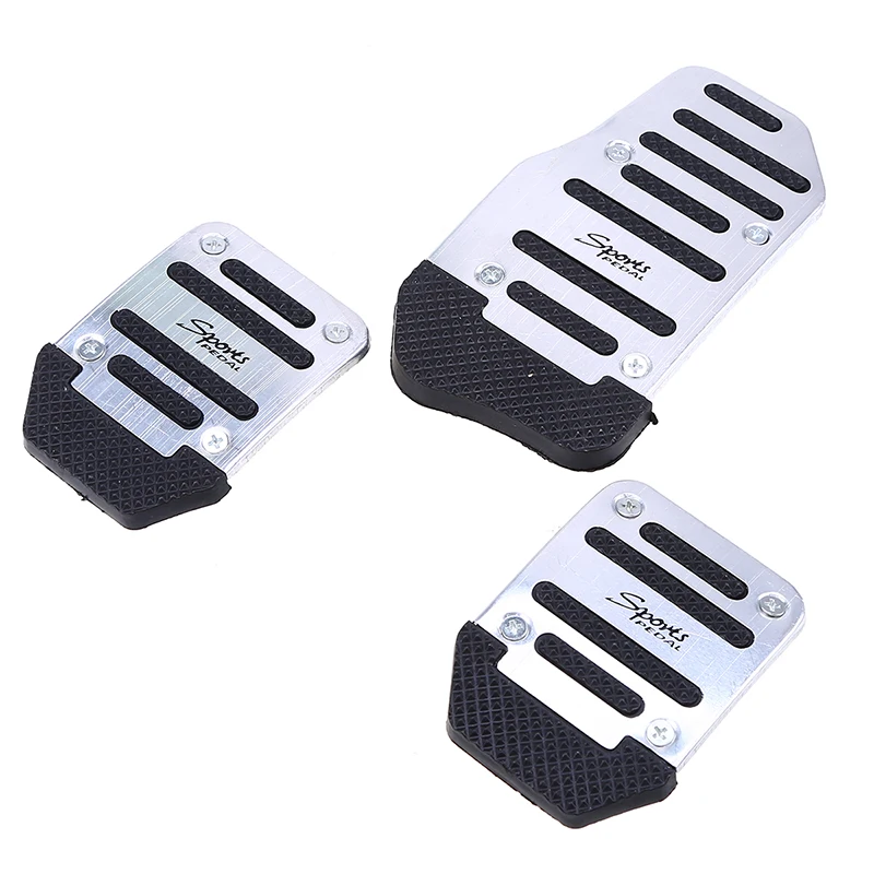 Автомобильные педали акселератора POSSBAY с ручной передачей алюминиевые тормоза