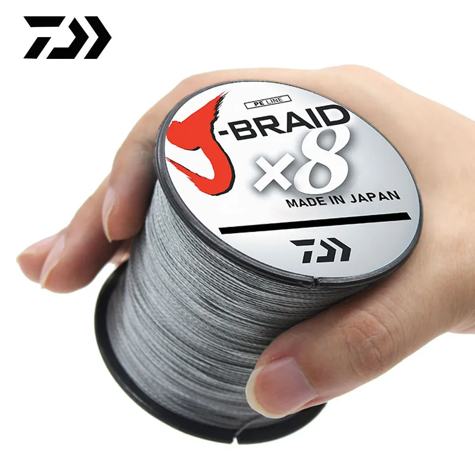 Плетеная леска DAIWA 8 японская длиной 500 м/0 14 ярдов диаметром 0 5-мм грузоподъемность
