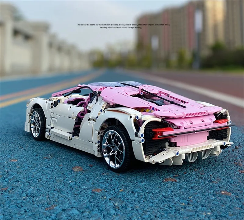 3618 шт. Супер гоночный автомобиль строительные блоки модель комплект
