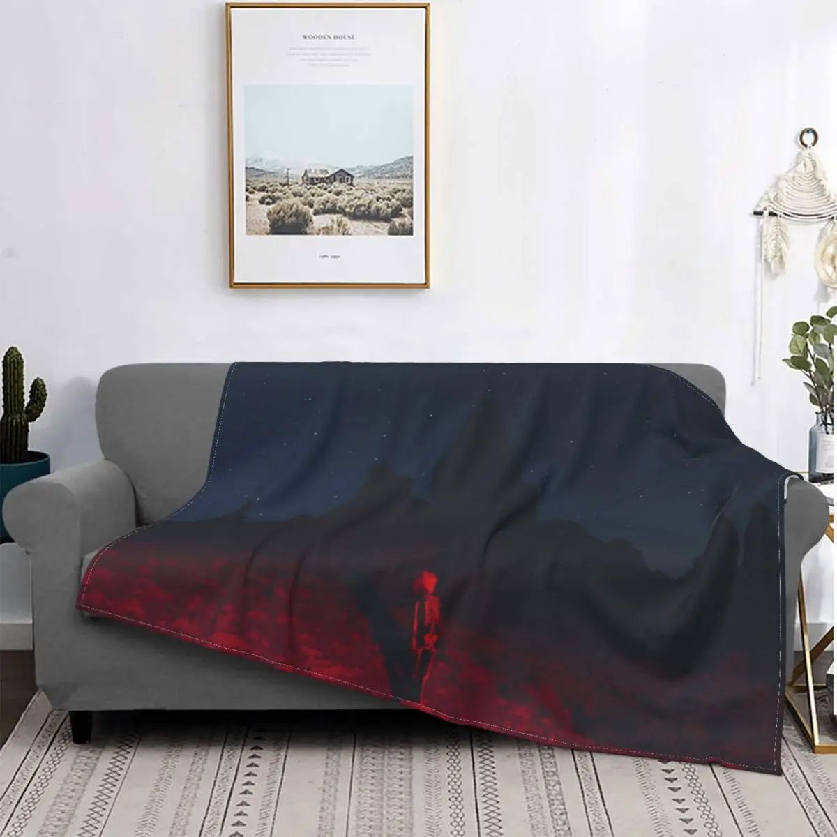 

Funda de álbum de castigador de los Bridgers, colcha a cuadros para cama, manta de playa, cubrecamas para cama
