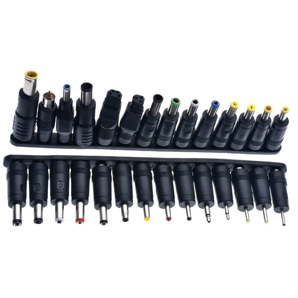 Новинка 28 шт./компл. универсальный штекер шт. питание постоянного тока 5 5x2 1 мм