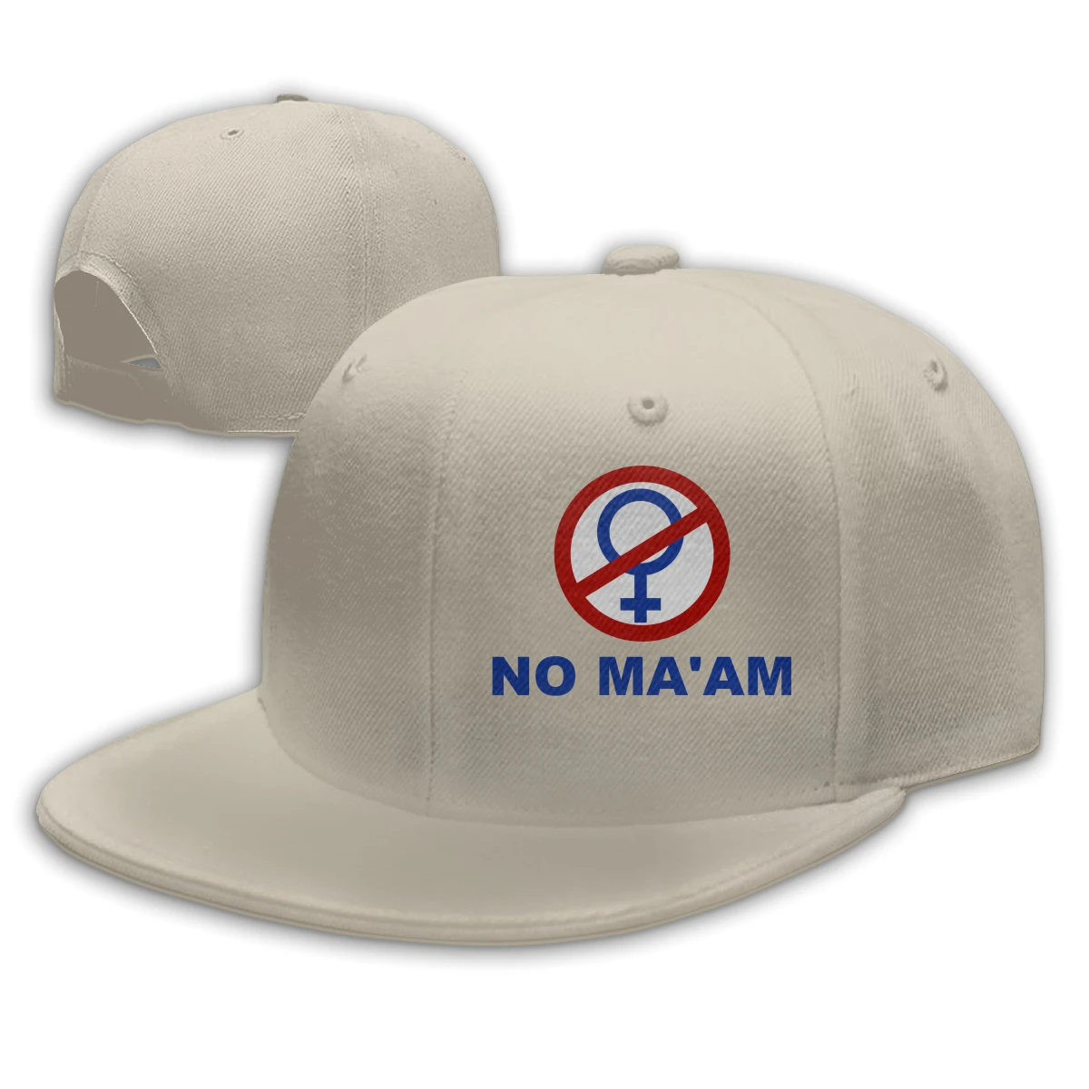 

NO MA'AM men womens Fashionable breathable Baseball Cap
