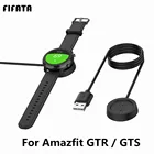USB зарядная док-станция FIFATA 1 м для Xiaomi Huami Amazfit GTR 47 мм 42 мм GTS, зарядное устройство для умных часов, кабель питания и передачи данных, Зарядная база