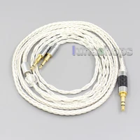 ln007052%e3%80%8016 core occ silver plated headphone cable for sennheiser hd477 hd497 hd212 pro eh250 eh350