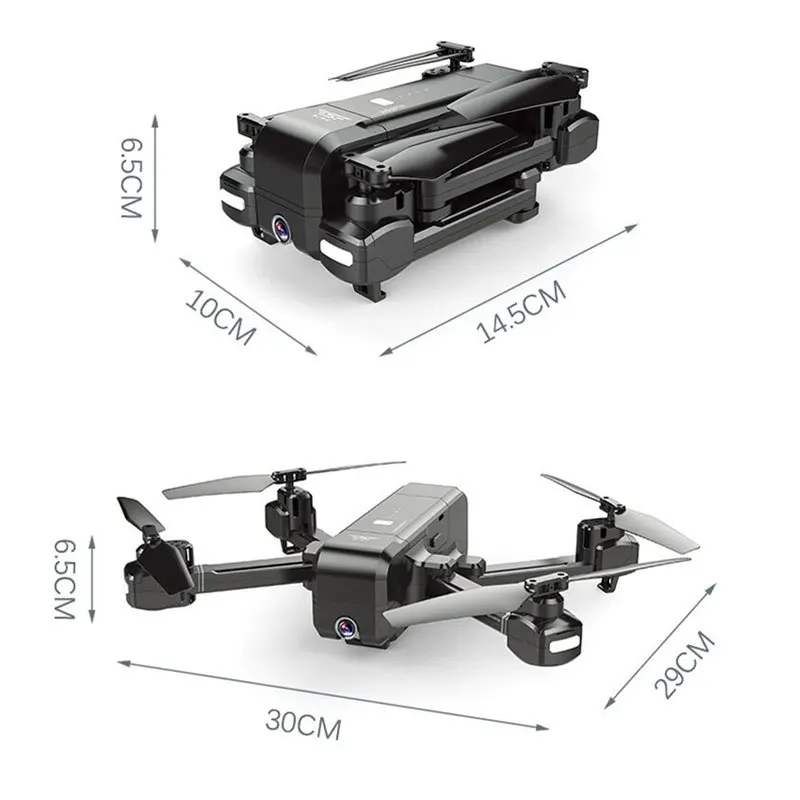 SJRC Z5 Wi-Fi FPV с широкоугольной HD-камерой режим удержания 1080p двойная камера GPS