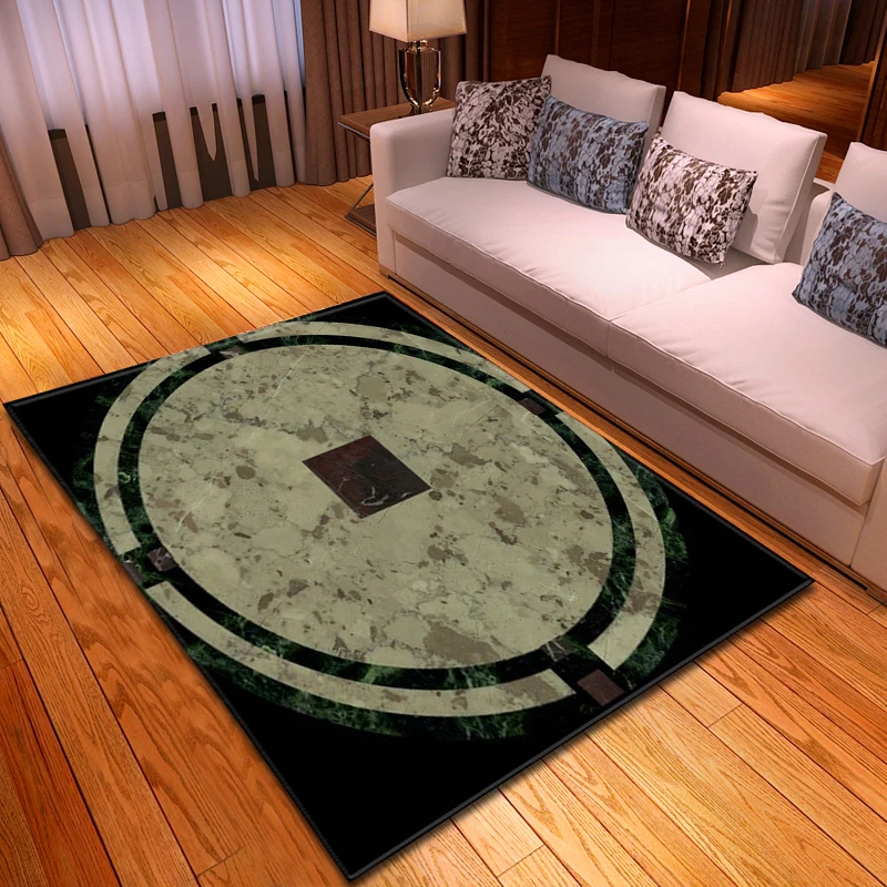 Ковер в винтажном стиле мягкий фланелевый коврик для столовой коврики спальни