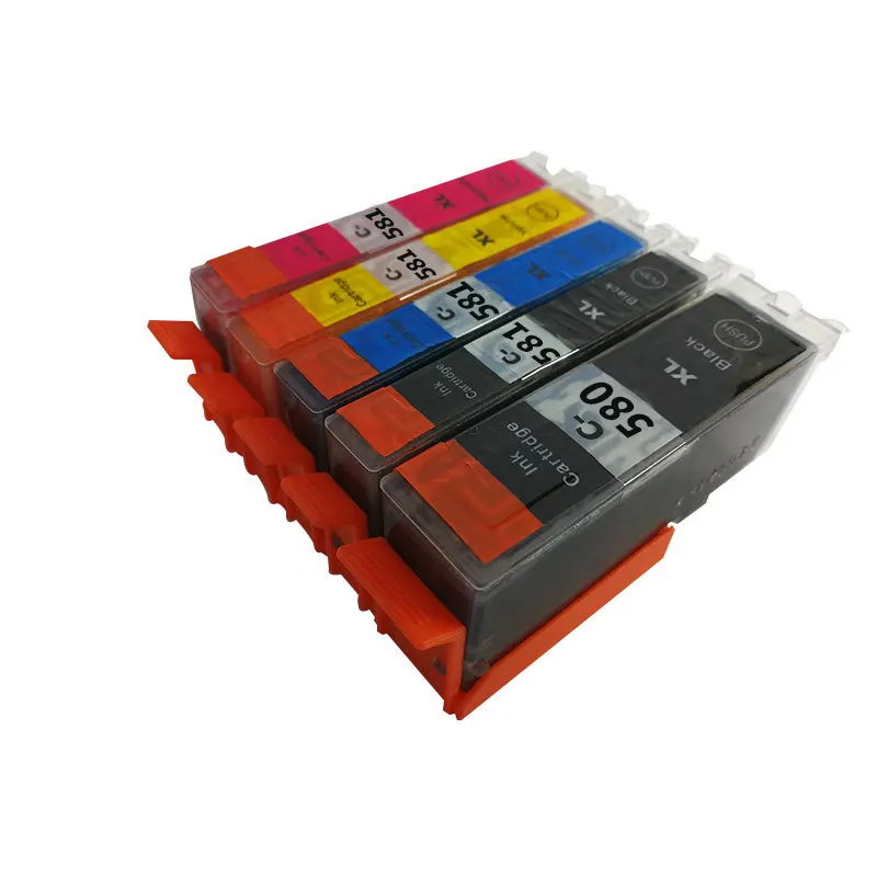 Совместимые чернильные картриджи vilaxh PGI580 CLI581 для Canon Pixma TS6150 TR7550 TS8150 TR8550 TS9150 TS9155 |