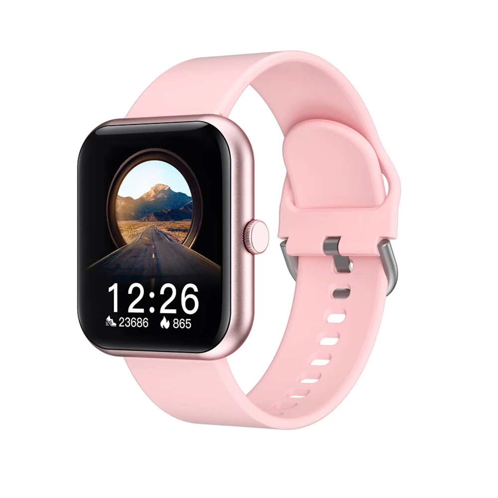 

IP67 Waterproof SmartWatch 1.7-inch Bluetooth Smart Watch Multi-language Fitness Heart Rate Monitor Wrist Watch Global Version
